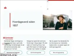 Sites similar to santander.no
