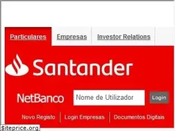 Sites similar to santander.pt