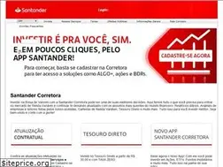 Sites similar to santandercorretora.com.br