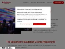 Sites similar to santanderfoundation.org.uk