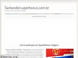 Sites similar to santandersuperbonus.com.br