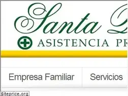 Sites similar to santaritaasistencia.com