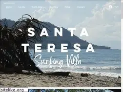 Sites similar to santateresasurfingvilla.com