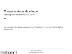 Sites similar to santaursula.edu.pe