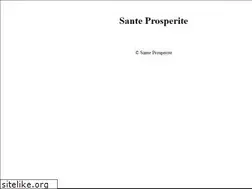 Sites similar to sante-prosperite.fr