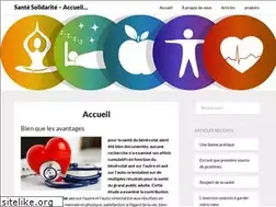 Sites similar to sante-solidarite.com