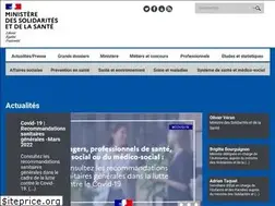 Sites similar to sante.gouv.fr