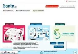 Sites similar to sante.public.lu