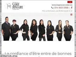 Sites similar to santedentairemontreal.com