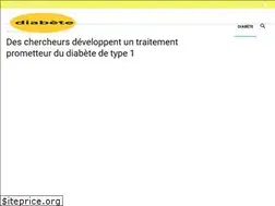 Sites similar to santedesdiabetiques.com