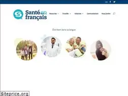 Sites similar to santeenfrancais.com