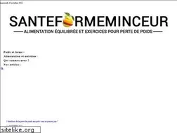 Sites similar to santeformeminceur.com
