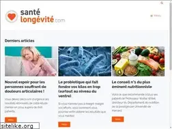 Sites similar to santelongevite.com