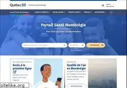 Sites similar to santemonteregie.qc.ca