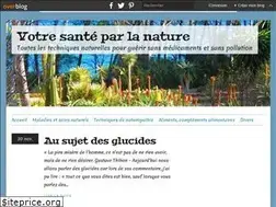 Sites similar to santenature.over-blog.com