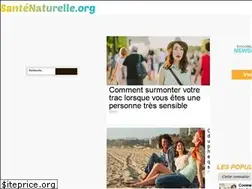 Sites similar to santenaturelle.org