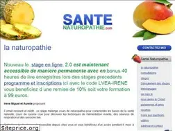 Sites similar to santenaturopathie.com