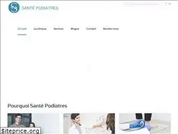 Sites similar to santepodiatres.com