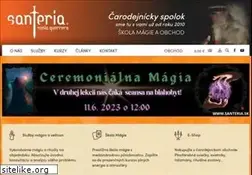 Sites similar to santeria.sk