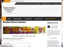 Sites similar to santeriablancadeamor.com