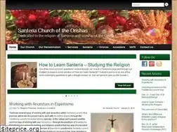 Sites similar to santeriachurch.org