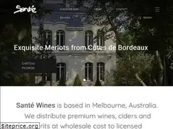 Sites similar to santewines.com.au