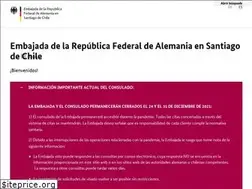 Sites similar to santiago.diplo.de