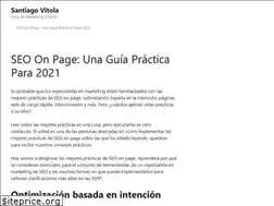 Sites similar to santiagovitola.es
