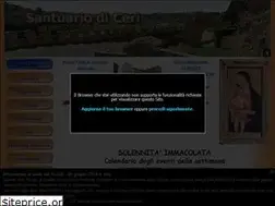 Sites similar to santuarioceri.it