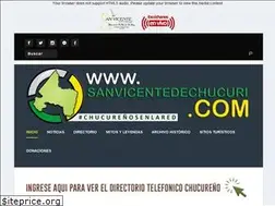 Sites similar to sanvicentedechucuri.com