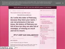 Sites similar to sanwalabonso.blogspot.com