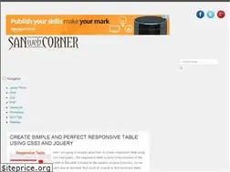 Sites similar to sanwebcorner.com
