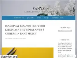 Sites similar to sanyschan.wordpress.com