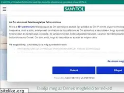 Sites similar to sanytol.hu