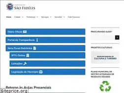 Sites similar to saofidelis.rj.gov.br