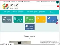 Sites similar to saojoao.pe.gov.br