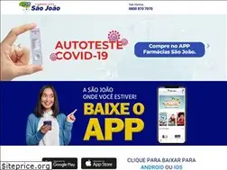 Sites similar to saojoaofarmacias.com.br