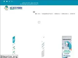 Sites similar to saojosedepiranhas.pb.gov.br