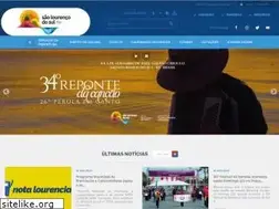 Sites similar to saolourencodosul.rs.gov.br