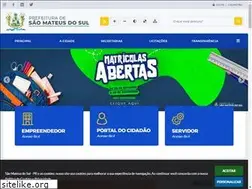 Sites similar to saomateusdosul.pr.gov.br