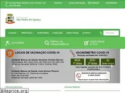Sites similar to saopedrodoiguacu.pr.gov.br