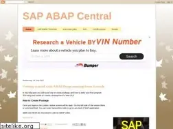 Sites similar to sapabapcentral.blogspot.com