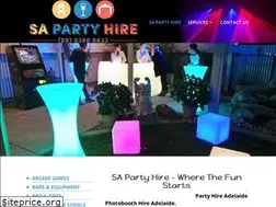 Sites similar to sapartyhire.com.au