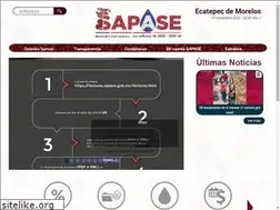 Sites similar to sapase.gob.mx