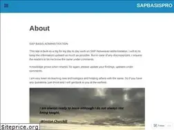 Sites similar to sapbasispro.wordpress.com