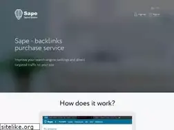 Sites similar to sape.ru