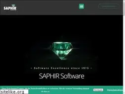 Sites similar to saphir-software.com