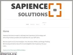 Sites similar to sapience-solutions.com