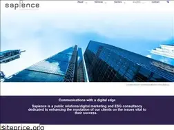 Sites similar to sapiencecommunications.co.uk
