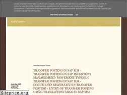 Sites similar to sapinfoblog.com